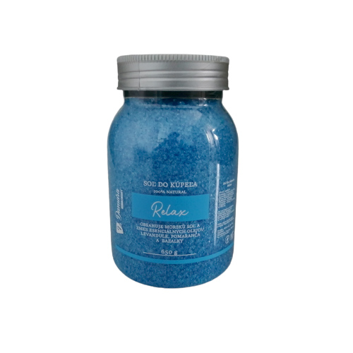 Soľ do kúpeľa Relax 650 g