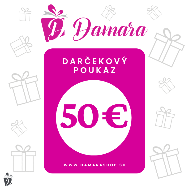 Darčekový poukaz Damara na 50 €