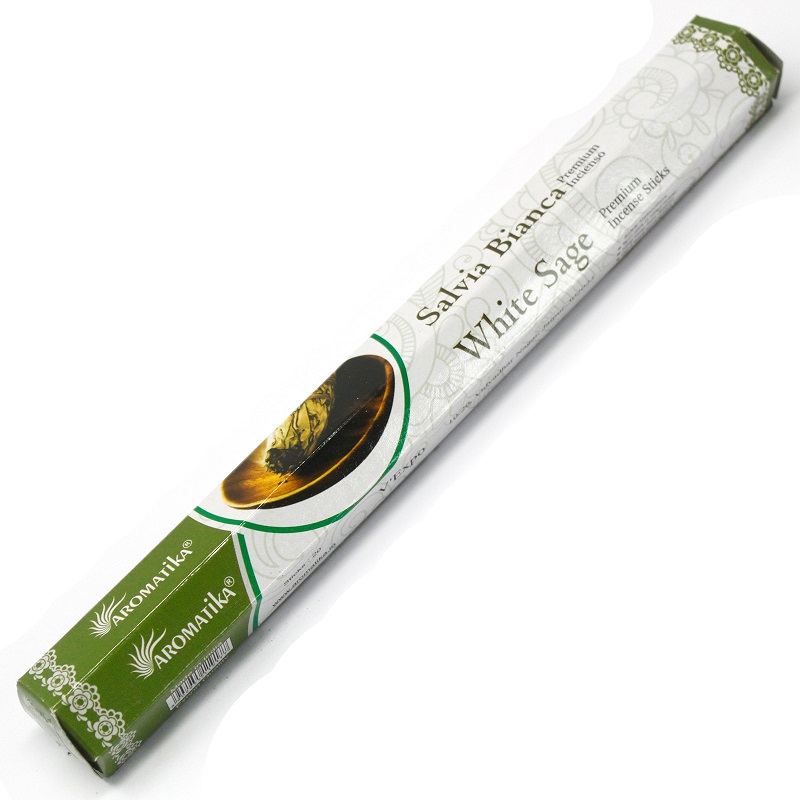 Vonné tyčinky Aromatika Biela šalvia