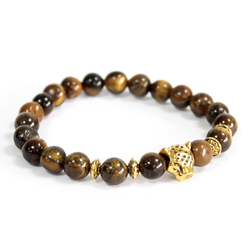 Náramok Boho Tigrie oko - Tiger