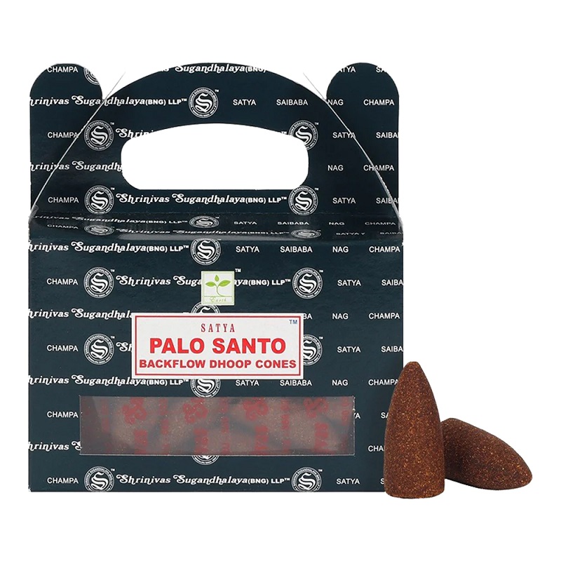 Vonné kužele Satya Tečúci dym Palo Santo