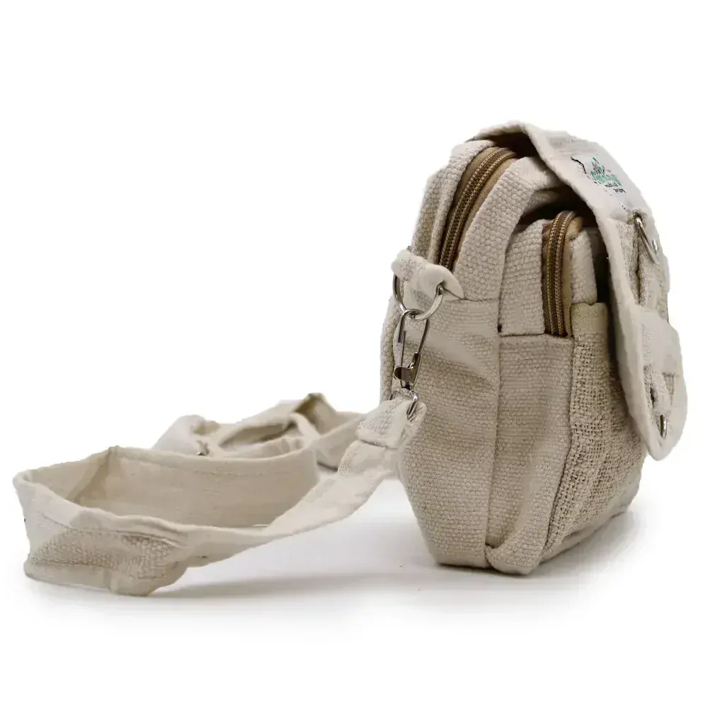 Konopná crossbody taška Himalayan - Travel
