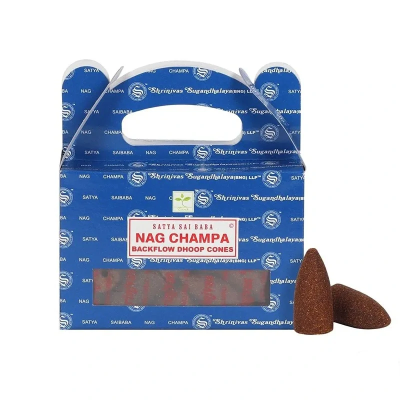 Vonné kužele Satya Tečúci dym Nag Champa