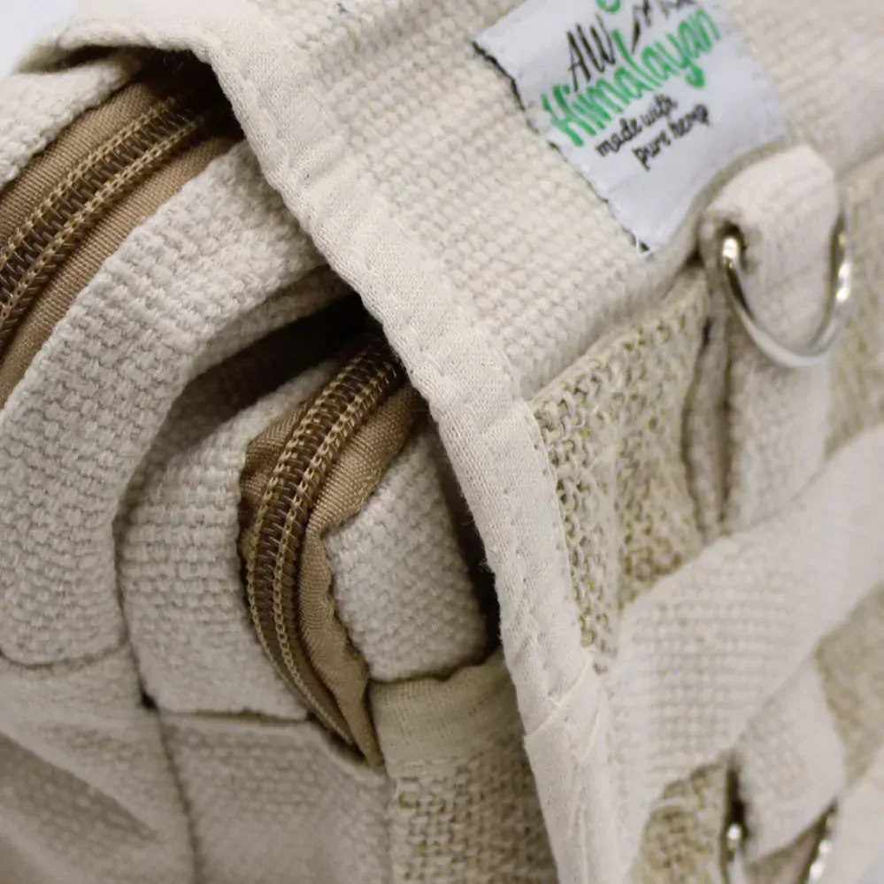 Konopná crossbody taška Himalayan - Travel