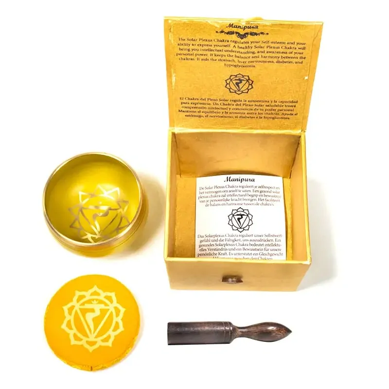 Čakra Tibetská spievajúca miska Solar Plexus