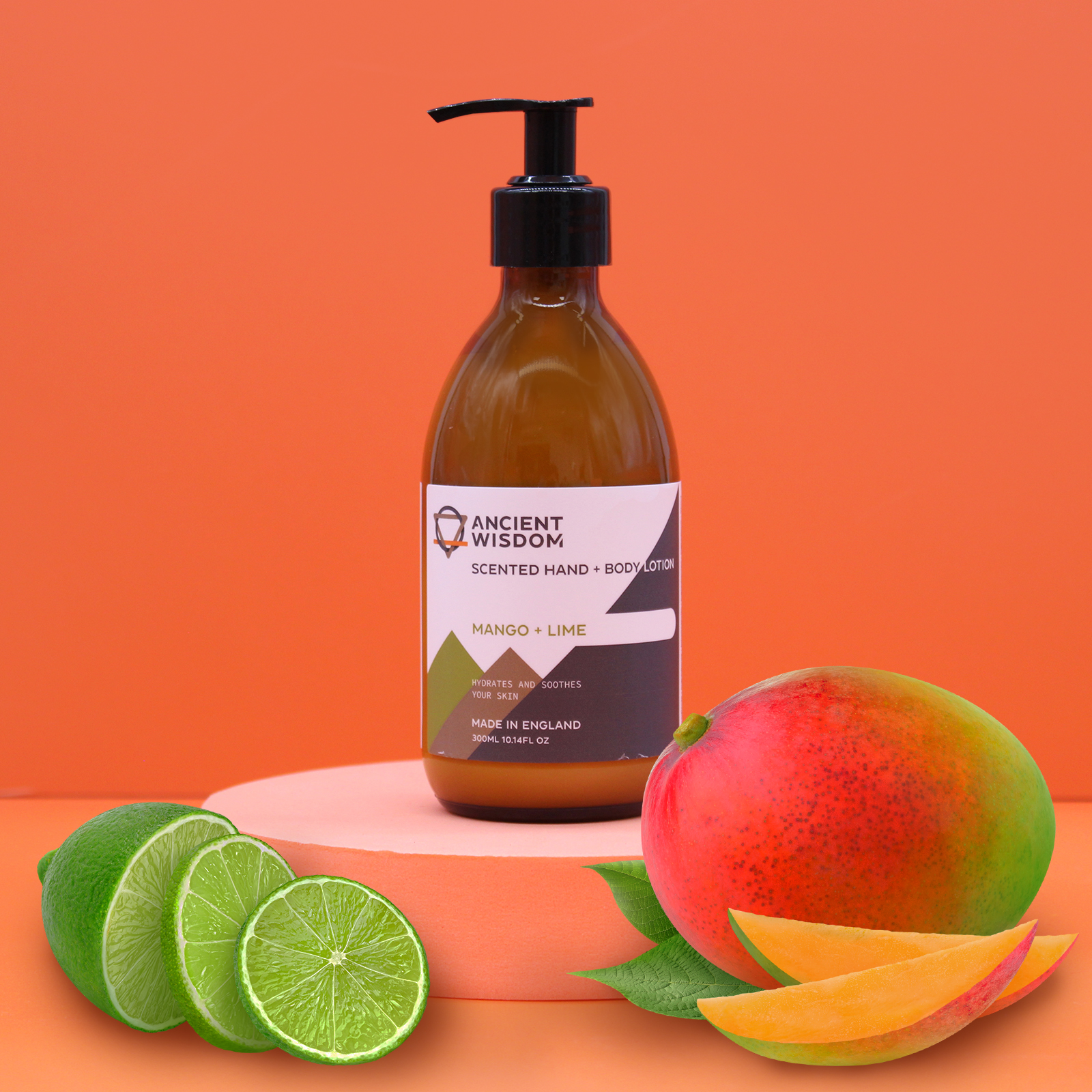 Telové mlieko Mango a Limetka 300 ml