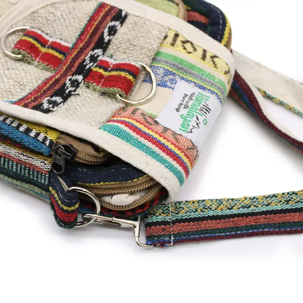 Konopná crossbody taška Himalayan - Jhari