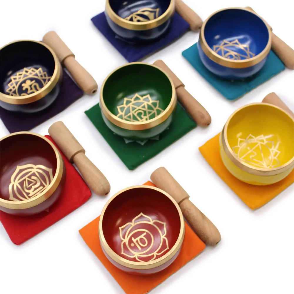 Čakrová pyramída Tibetské spievajúce misky