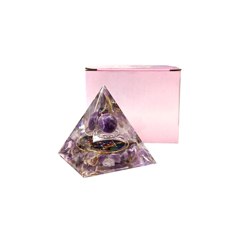 Orgonit Pyramída Ametyst Metatron