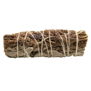 Vykurovací zväzok Biela Šalvia a Eukalyptus 10 cm