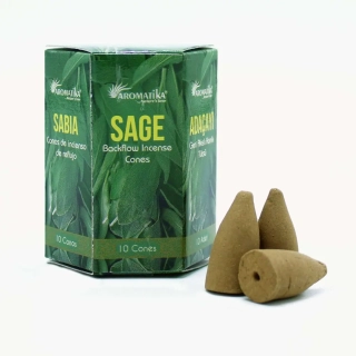 Vonné kužele Aromatika Tečúci dym Šalvia