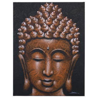 Obraz Budha - medený 60x80 cm