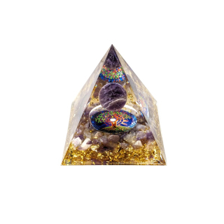 Orgonit Pyramída Ametyst Strom života