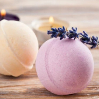 Šumivé bomby do kúpeľa - domáci relaxačný kúpeľ